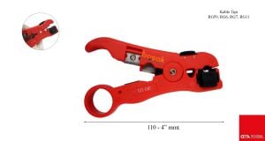 Ceta Form 110 mm Koaksiyal ve Deta Kablo Sıyırıcı E25-C4D
