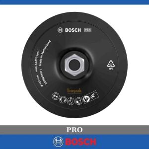 Bosch 125 mm M14 Cırtlı Zımpara Tabanı 2608601077