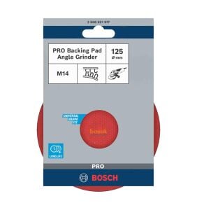 Bosch 125 mm M14 Cırtlı Zımpara Tabanı 2608601077