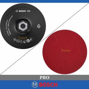 Bosch 125 mm M14 Cırtlı Zımpara Tabanı 2608601077