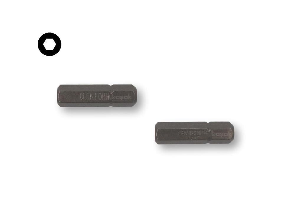 Ceta Form 1/4'' x 25 mm Allen Uçlu Bits CB/180104