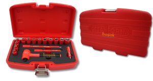 Ceta Form 1000V 1/4 İzoleli Lokma Takımı 17 Parça GC00-17PH2