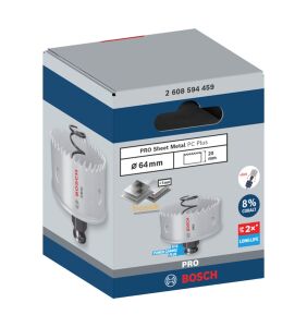 Bosch Pro 64 mm Yaylı İnox ve Çelik Kesim Panç 2608594459