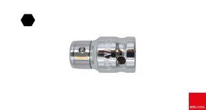 Ceta Form 10 mm Bitsler Uçlar için 3/8 Lokma Adaptörü Bt/8005