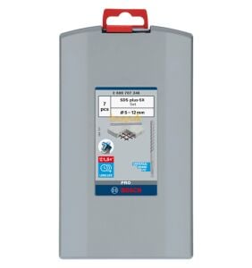 Bosch Pro  5–12mm SDS plus-5X Matkap Ucu Seti 7 Parça 2608707246