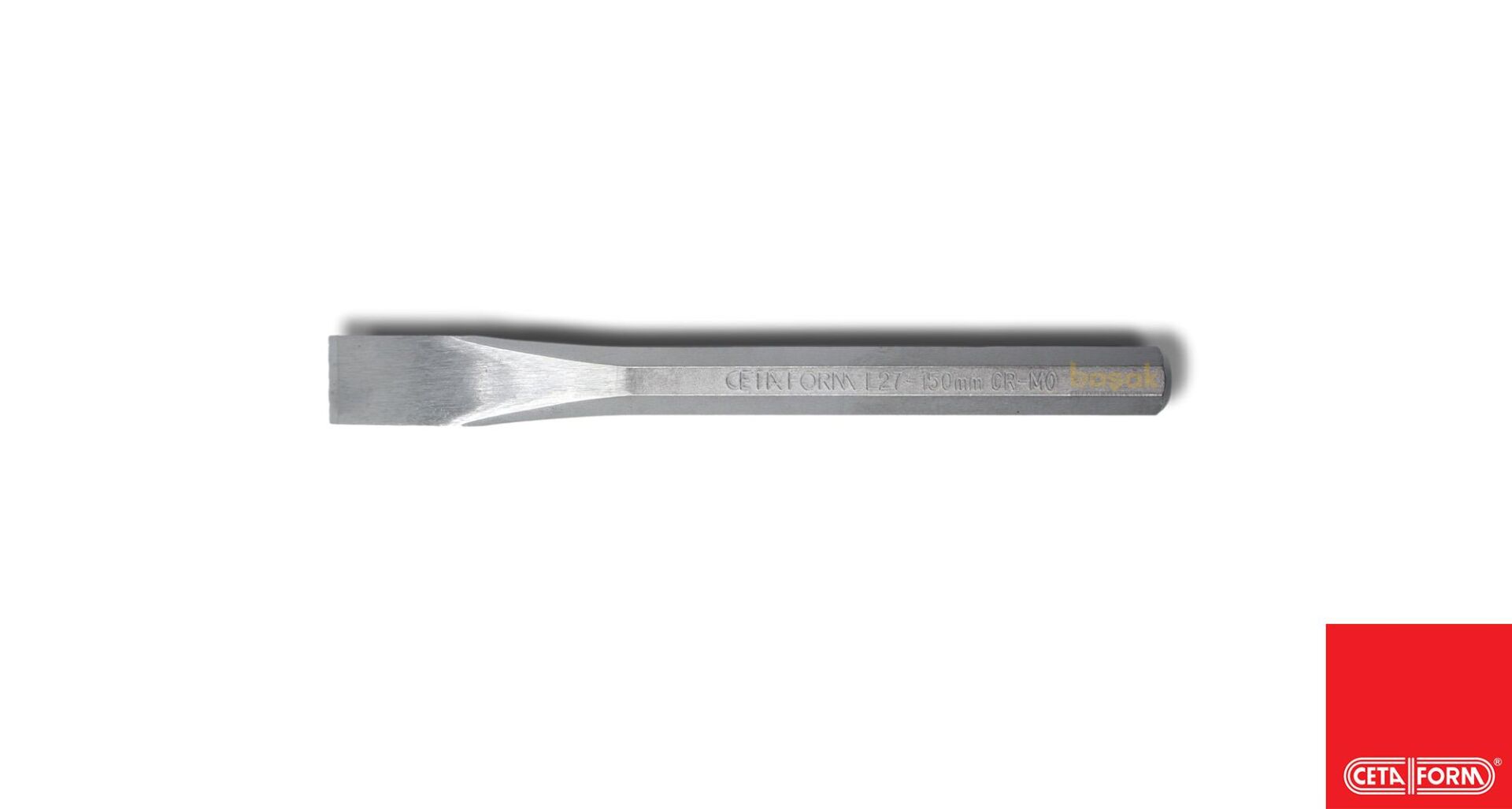 Ceta Form 150 mm Düz Keski (Tesviyeci Tipi) L27-150