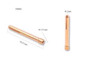 TD0001/20 2,0 mm Collet-Pens Tig 17-18-26 Trafimet
