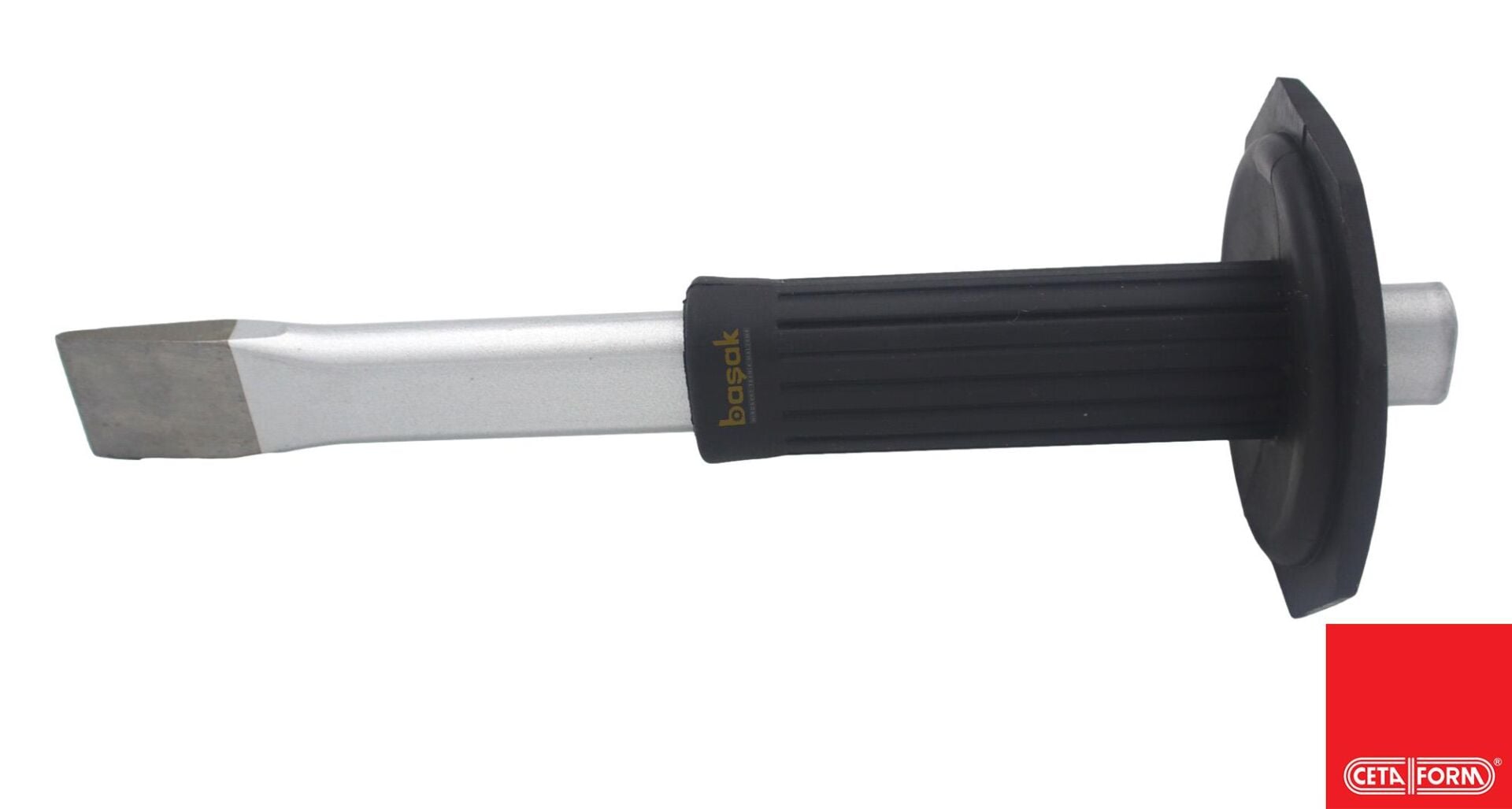 Ceta Form 250 mm Plastik Korumalı Düz Keski L25-250G-2