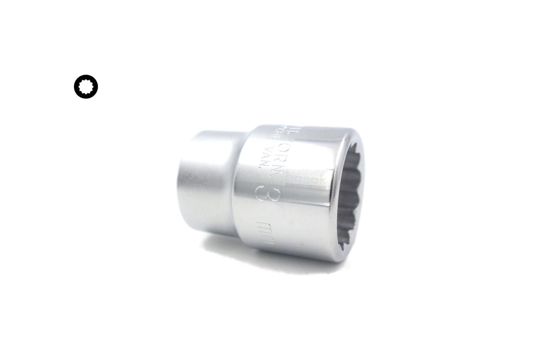 Ceta Form 32 mm 1” 12 Köşe Yıldız Lokma Anahtar C42-B32