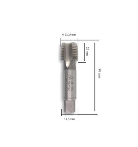 MTE UNF 1'' USA İnce Vidalı El Kılavuzu 2’li HSS DIN 2181