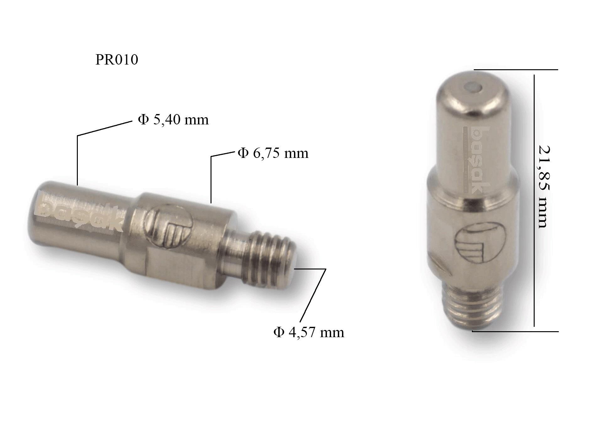 PR0110 S25-S35-S45 Plazma Kesim Elektrodu 21,8 mm Trafimet