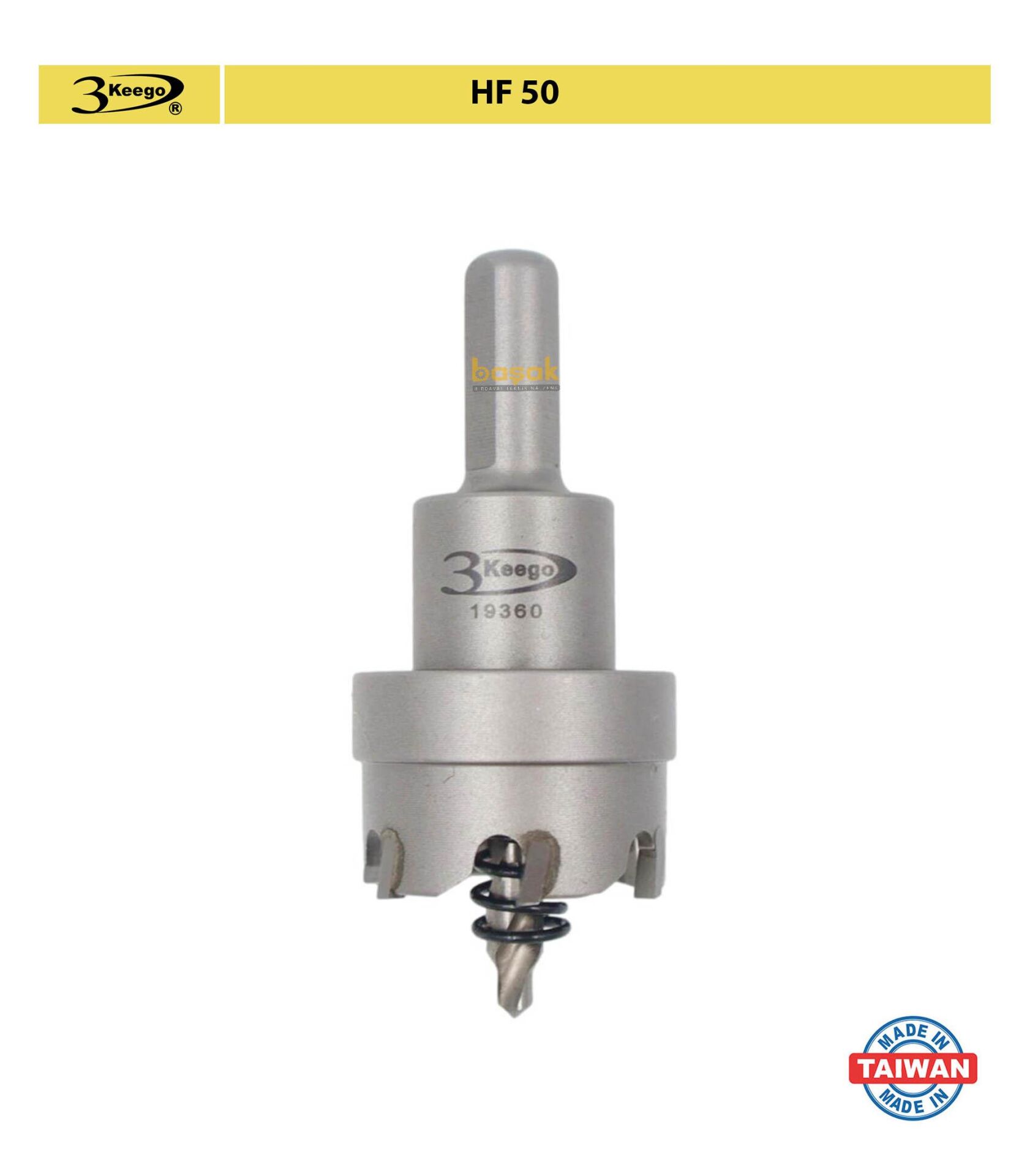 3Keego 32 mm Elmas Uçlu Paslanmaz İçin Panç HF50