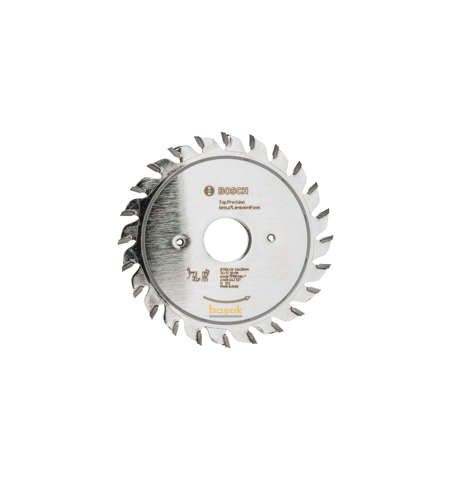 Bosch Best Laminant Testere 100*20 mm Proteqtion 12+12 Diş 2608642127