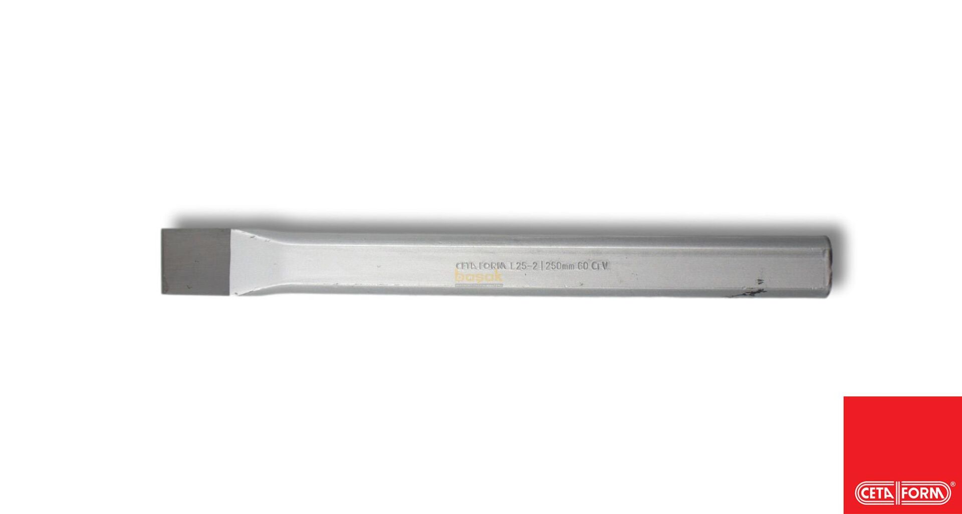 Ceta Form 250 mm Düz Keski L25-250-2