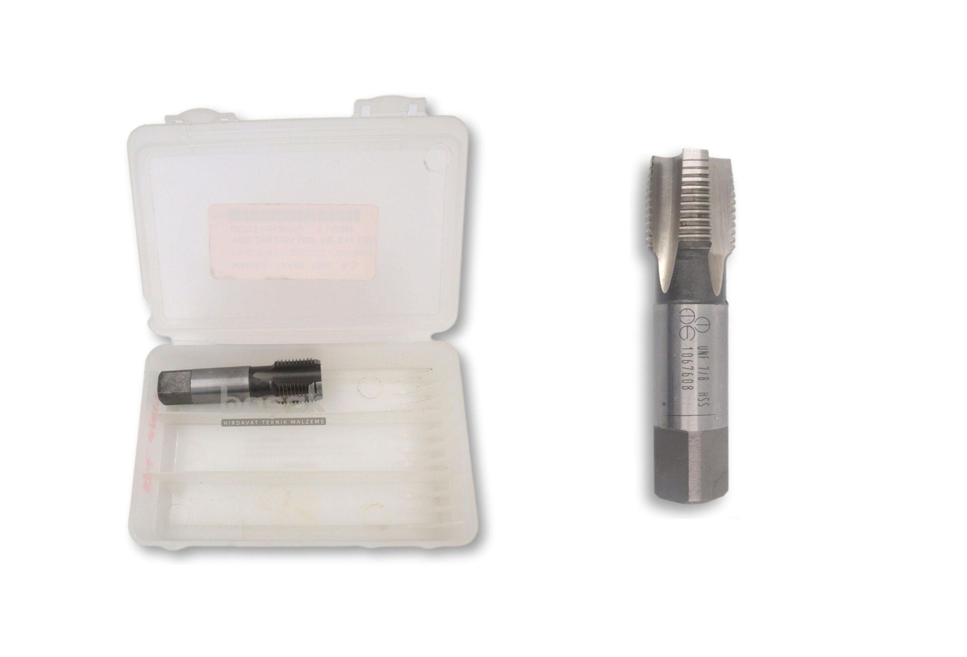 MTE UNF 7/8'' USA İnce Vidalı El Kılavuzu 2’li HSS DIN 2181