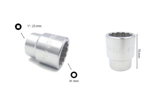 Ceta Form 41 mm 1” 12 Köşe Yıldız Lokma Anahtar C42-B41