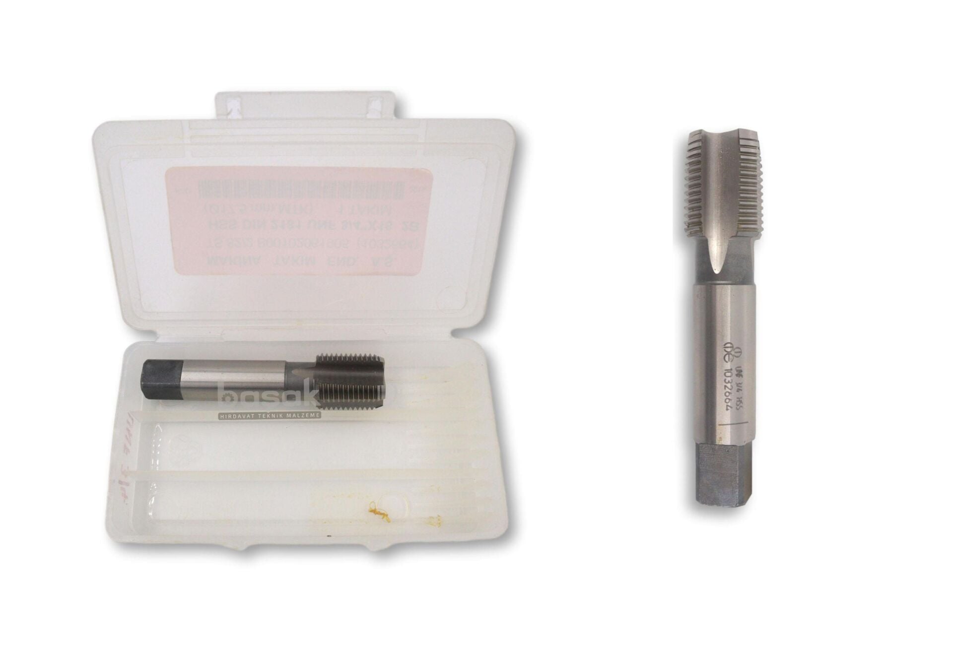MTE UNF 3/4'' USA İnce Vidalı El Kılavuzu 2’li HSS DIN 2181