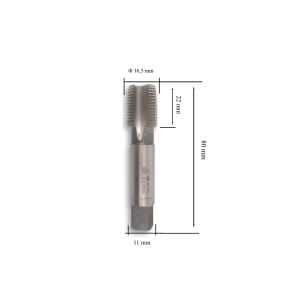 MTE UNF 3/4'' USA İnce Vidalı El Kılavuzu 2’li HSS DIN 2181