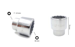 Ceta Form 46 mm 1” 12 Köşe Yıldız Lokma Anahtar C42-B46