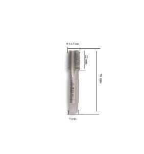 MTE UNF 5/8'' USA İnce Vidalı El Kılavuzu 2’li HSS DIN 2181