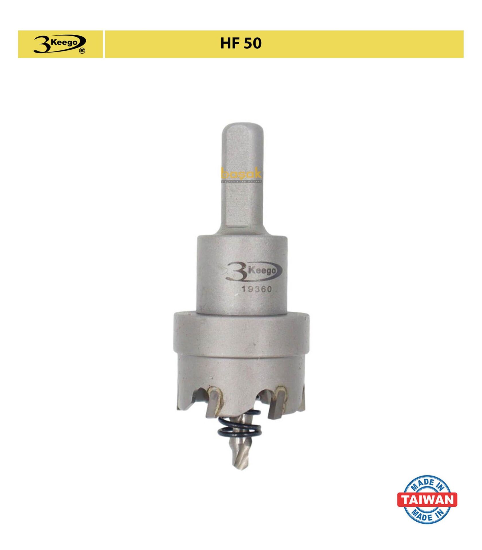 3Keego 28 mm Elmas Uçlu Paslanmaz İçin Panç HF50