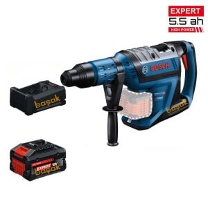 Bosch GBH 18V-45 C 1x5,5 Ah Expert Akülü Sds-Max Kırıcı Delici Hilti