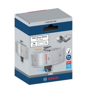 Bosch Pro 76 mm Yaylı İnox ve Çelik Kesim Panç 2608594465