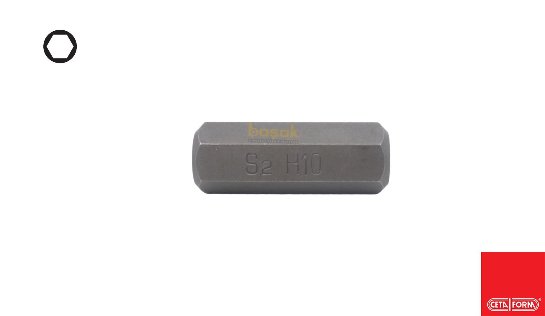 Ceta Form H10 10 x 30mm Allen Bits Uç CB/2010G