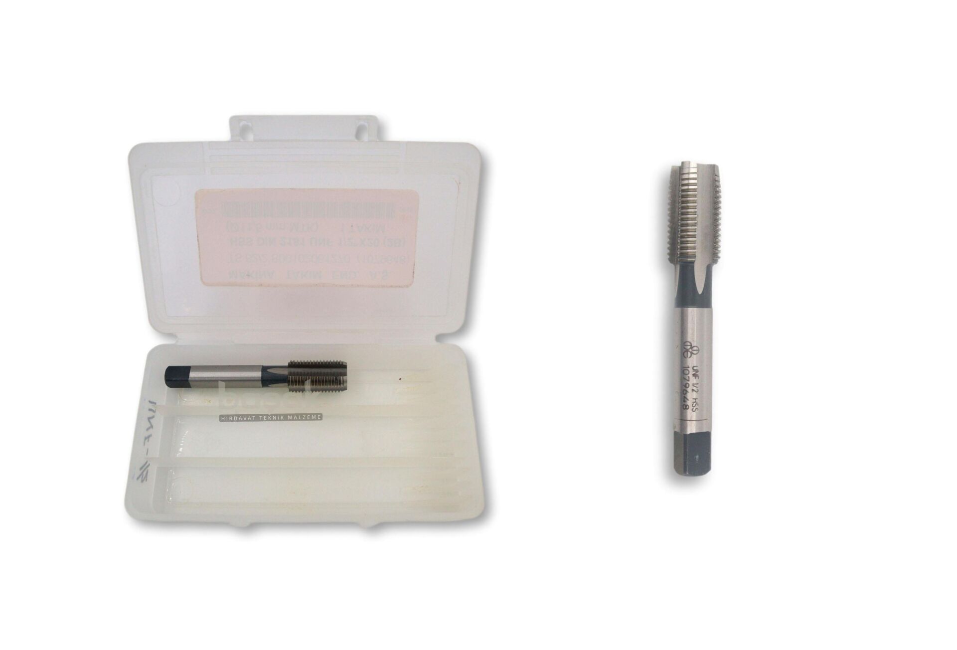 MTE UNF 1/2'' USA İnce Vidalı El Kılavuzu 2’li HSS DIN 2181