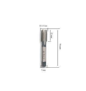 MTE UNF 1/2'' USA İnce Vidalı El Kılavuzu 2’li HSS DIN 2181