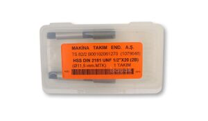 MTE UNF 1/2'' USA İnce Vidalı El Kılavuzu 2’li HSS DIN 2181