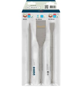 Bosch SDS Plus Kırıcı Uç Seti 3 Parça 2607019159