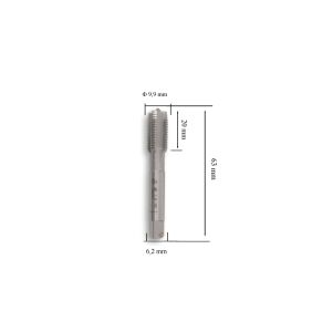 MTE UNF 7/16'' USA İnce Vidalı El Kılavuzu 2’li HSS DIN 2181