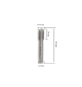 MTE UNF 7/16'' USA İnce Vidalı El Kılavuzu 2’li HSS DIN 2181