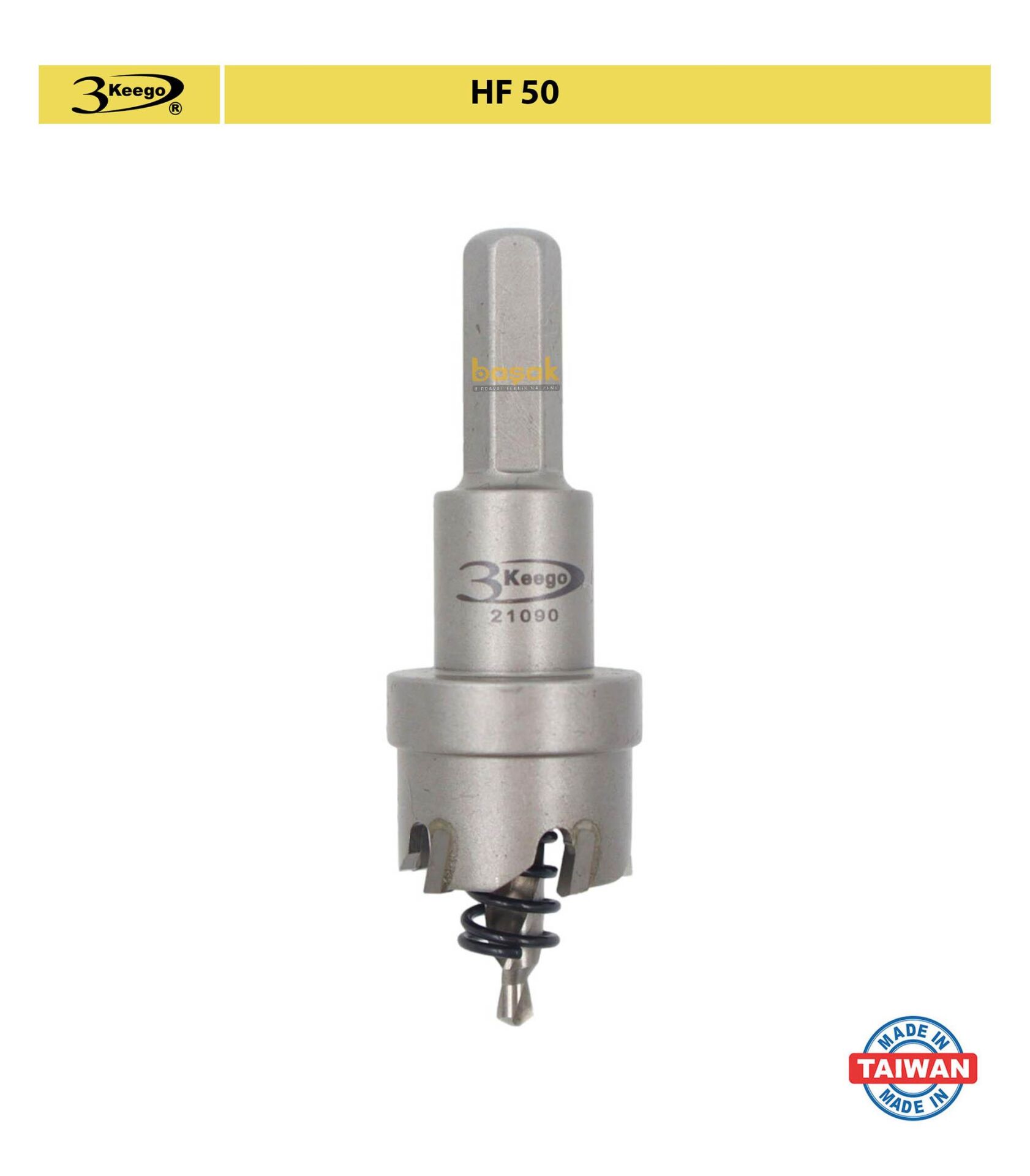 3Keego 24 mm Elmas Uçlu Paslanmaz İçin Panç HF50