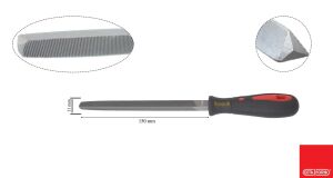 Ceta Form 150 mm 11'' Saplı Üçgen Eğe Kalın Diş J59-206H