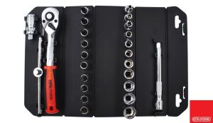 Ceta Form 4-13 mm 1/4” Lokma Takımı Pratik Çantalı 25 Parça C00-25RH4