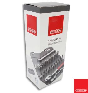 Ceta Form 4-13 mm 1/4” Lokma Takımı Pratik Çantalı 25 Parça C00-25RH4