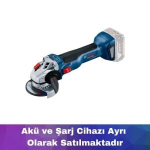 Bosch GWS 18V-10 Akülü Taşlama 125mm (Akü ve Şarj Yoktur) 06019J4002