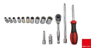 Ceta Form 1/4'' İnç Sae Lokma Takımı 15 Parça 12 köşe C00A-15PBT