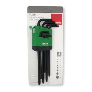 Ceta Form LT/700L 8 Parça TORX L Anahtar Takımı (Uzun Tip)