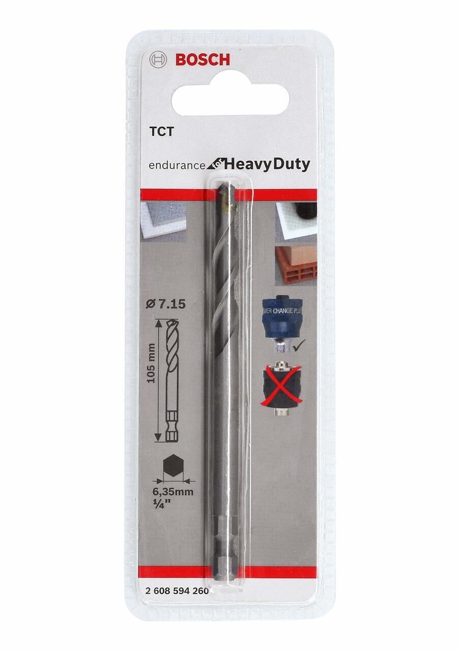 Bosch PC Plus için TCT Ø7,15x105mm Merkezleme Ucu 2608594260