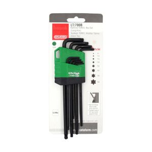 Ceta Form T9-T40 Top Başlı TORX Allen Takımı 8 Parça LT/700B