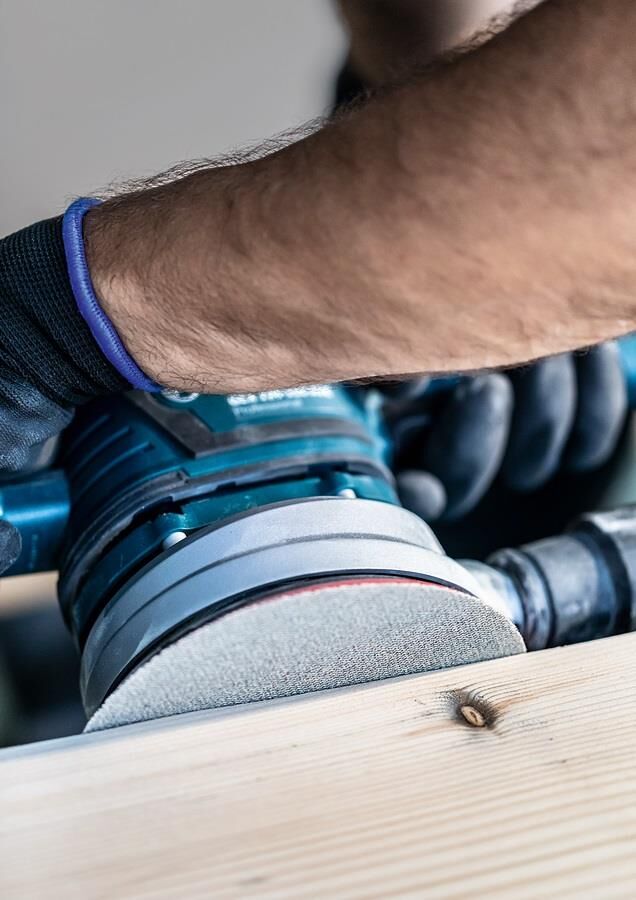 Bosch M480 125 mm 80 kum Elek Telli Ağ Zımpara 2608900671 | Bosch