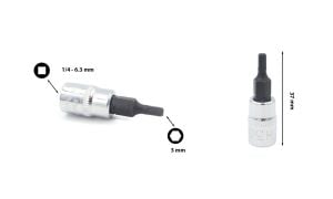 Ceta Form 3 mm 1/4” Lokmalı Allen C08S-H30