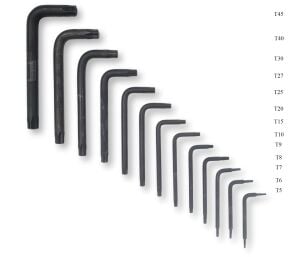 Ceta Form T5 - T45 TORX Allen Takımı LT13/700 13 Parça