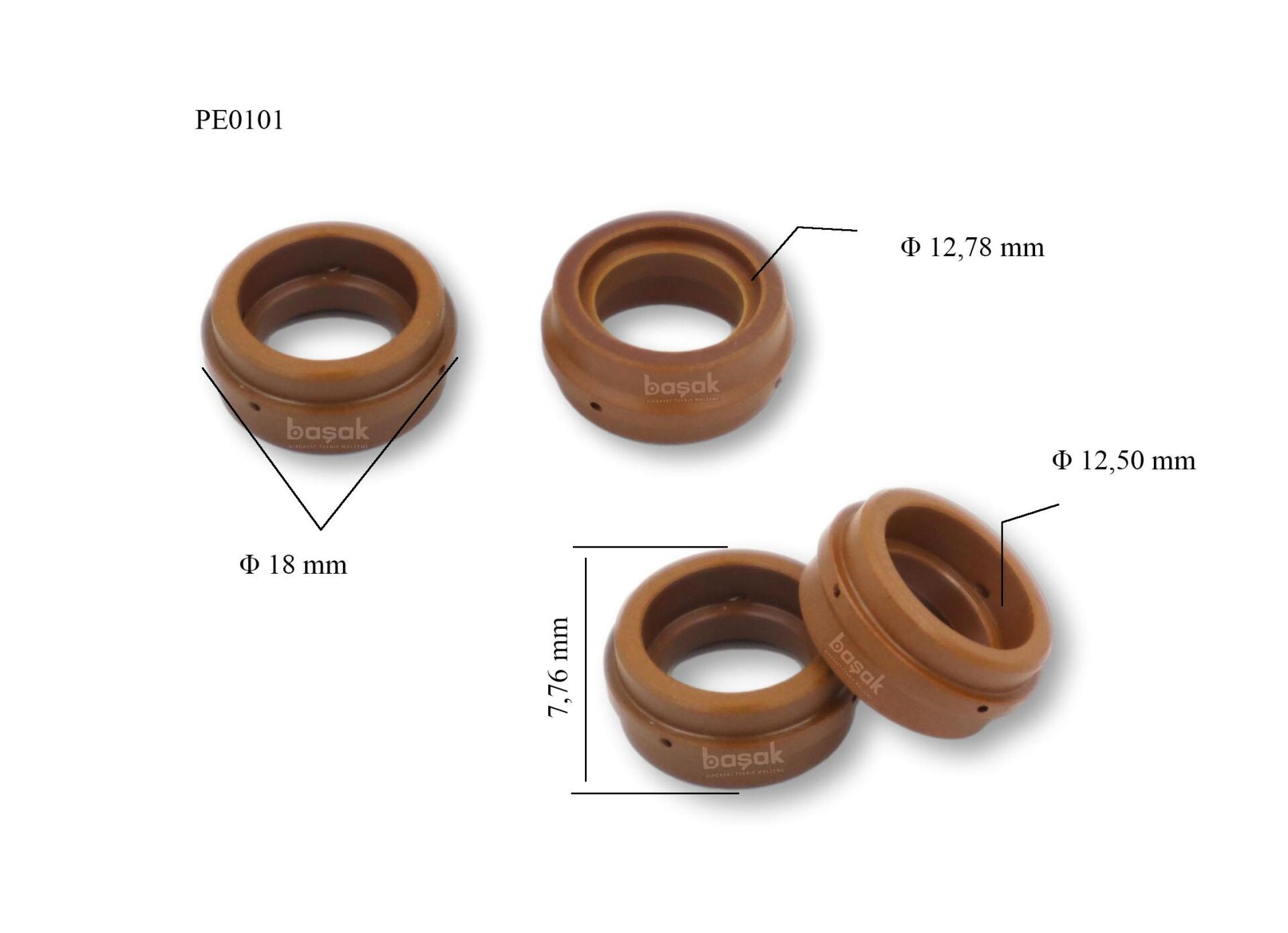 PE0101 A101-A141 Plazma Kesim Difuzoru Trafimet