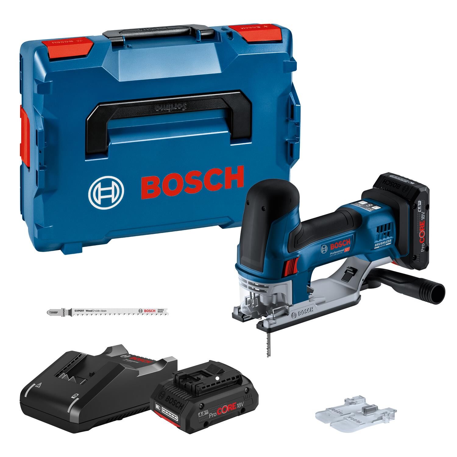 Bosch GST 18V-155 SC 2 x 4Ah Procore Akülü Dekupaj Testere 06015B0002