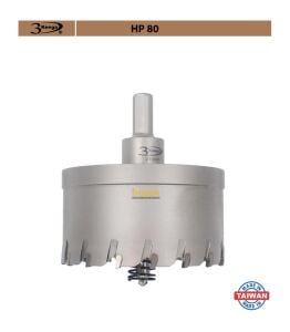 3Keego 90 mm TCT Uzun Delik Testeresi HP80