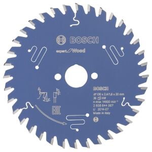 Bosch Ahşap Daire Kesme Bıçağı 130*20 mm 36 Diş Expert 2608644007
